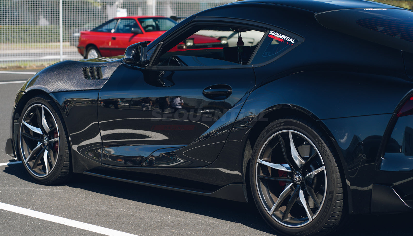 Varis Carbon Hood for Supra A90