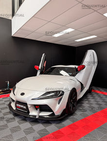 Vertical Scissor Doors Kit on GR Supra Up