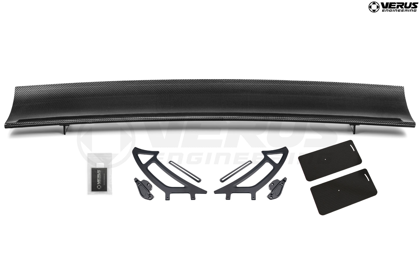 UCW Rear Wing Kit With Carbon End Plates For Toyota GR86 / 2022+ Subaru BRZ