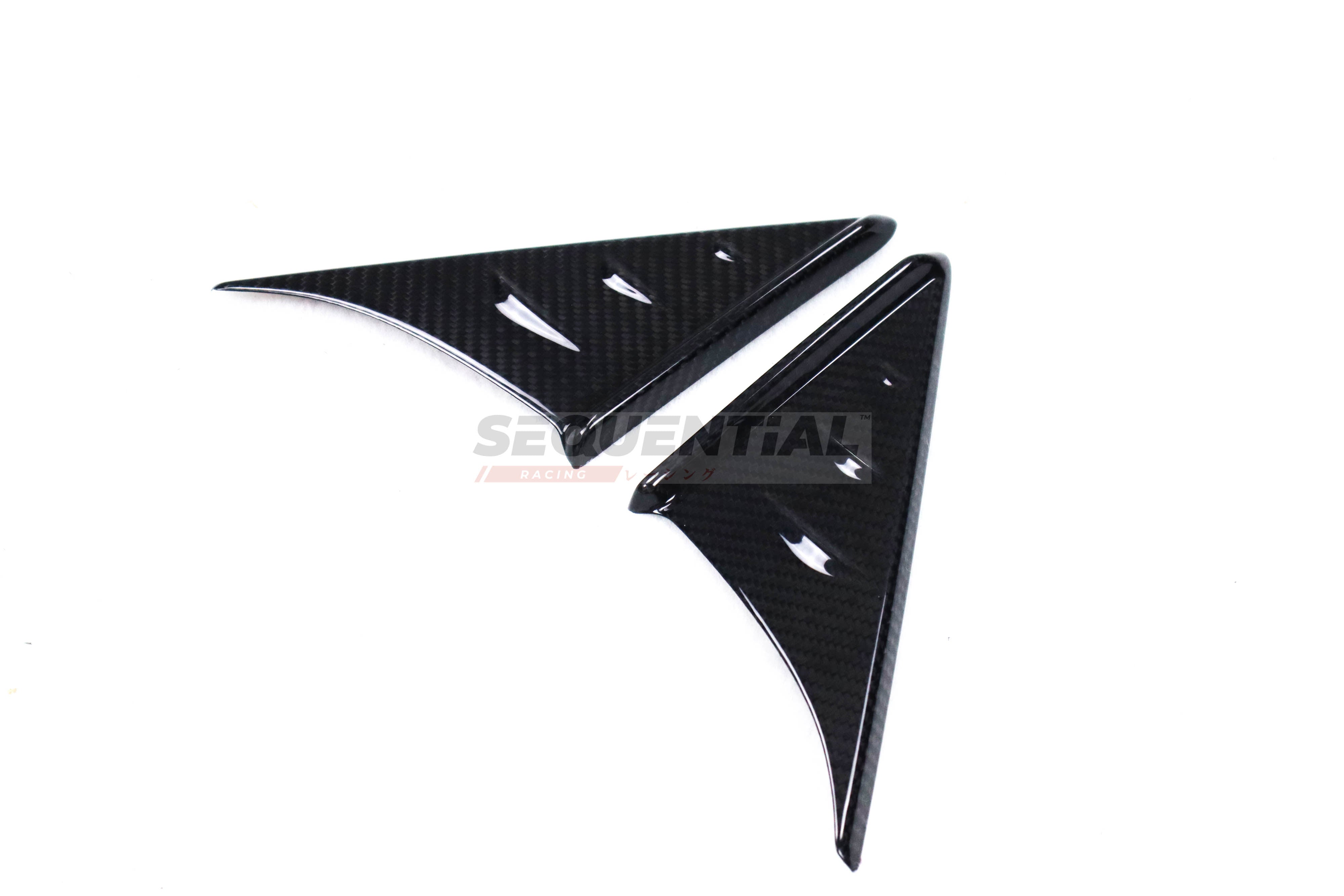 Wind deflectors gr supra carbon fibre 