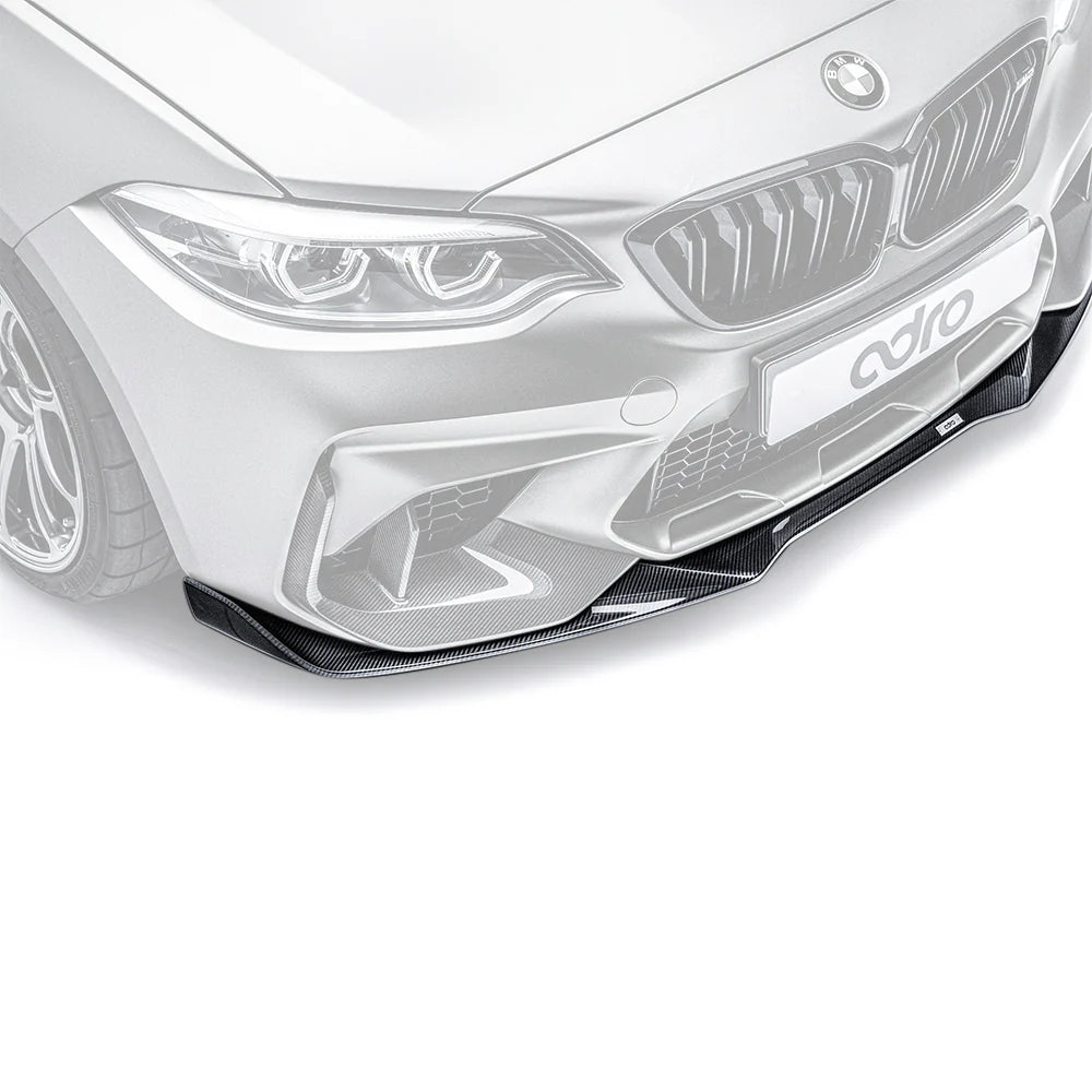 ADRO Carbon Fiber Lower Front Lip – BMW F87 M2 (2019–2022)