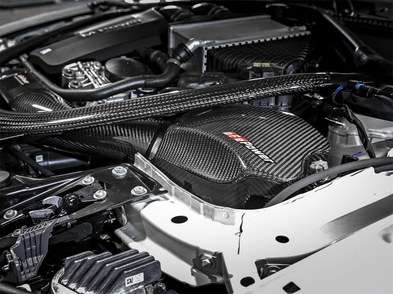 aFe POWER Black Series Carbon Fibre Cold Air Intake – BMW M2 M3 & M4 (S55)