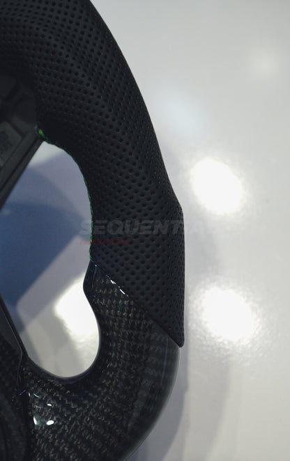 customizing racing carbon steering wheel for toyota gr supra a90