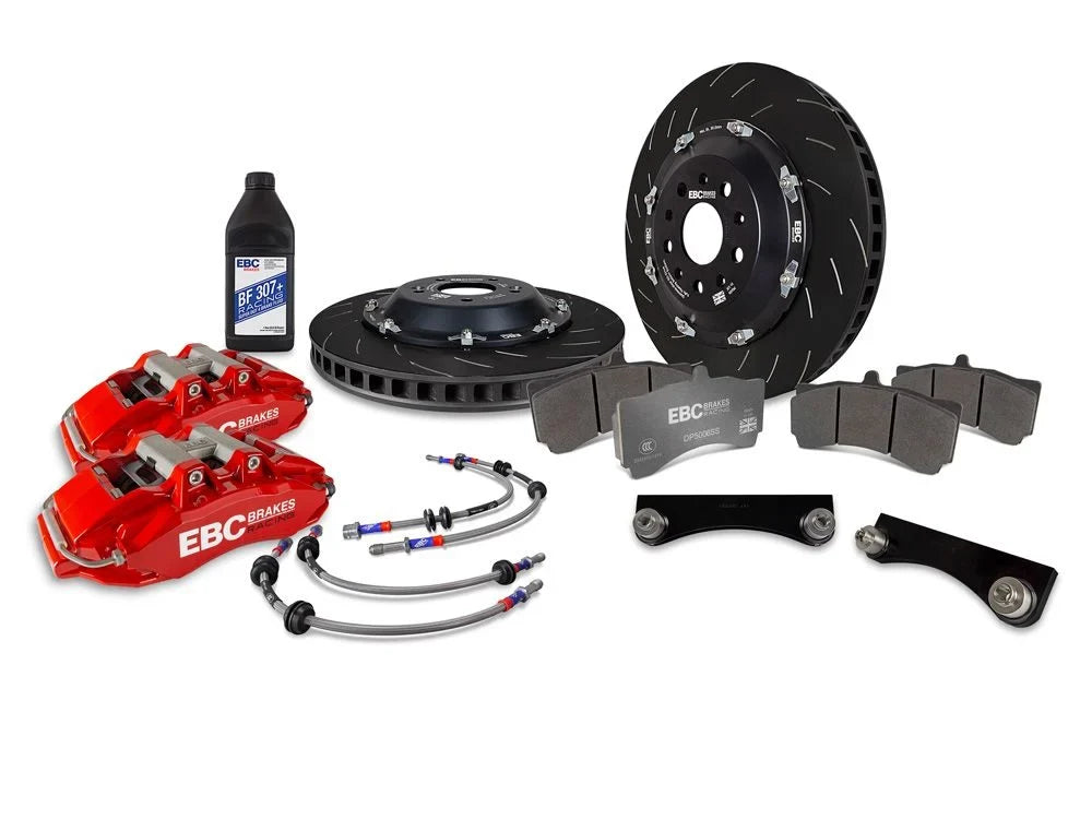 EBC Apollo-6 red caliper detail