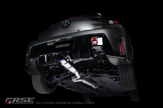 RSE FULL Titanium Exhausts Type - R Gr Corolla