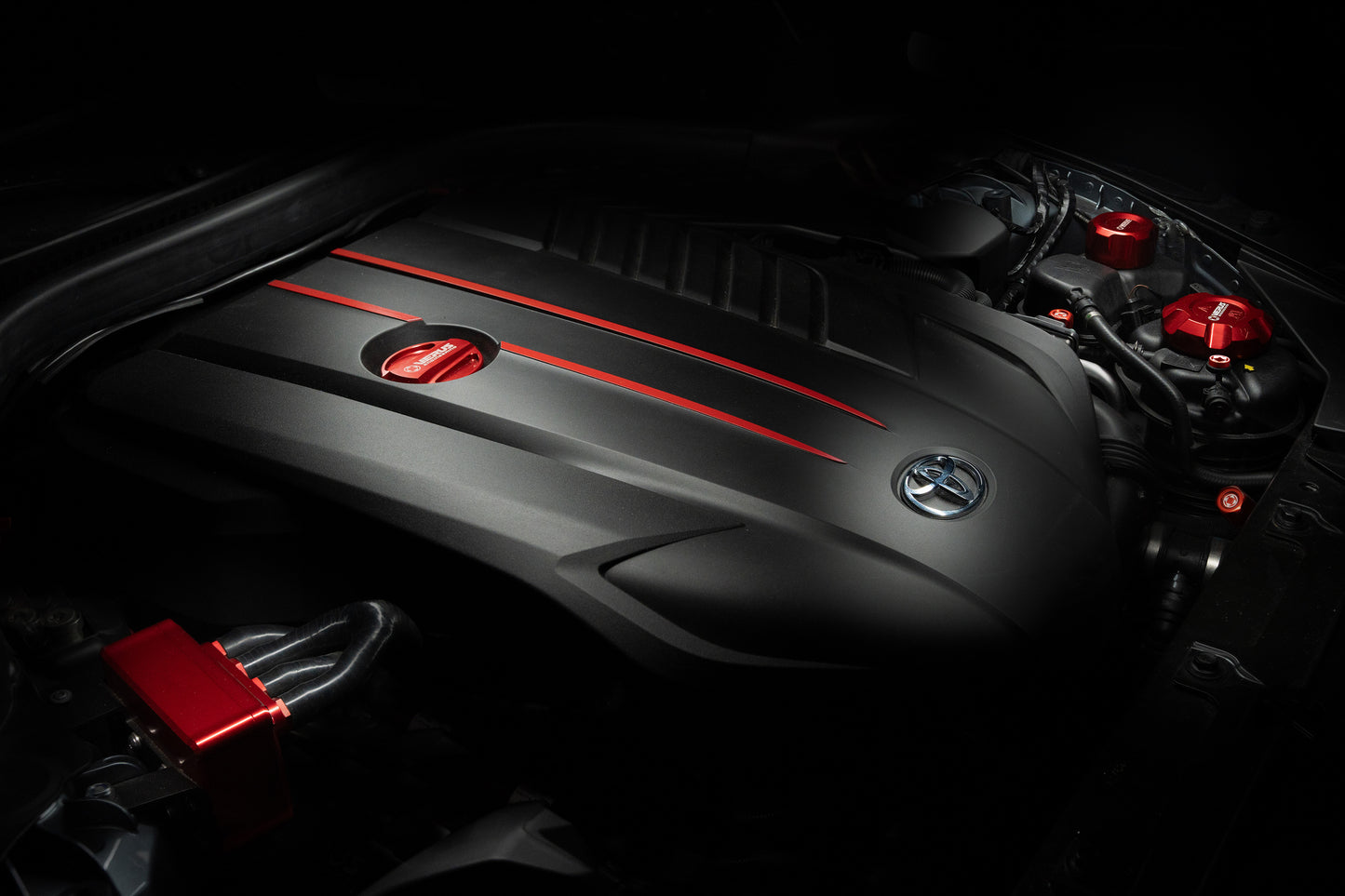 Verus Engineering Full Bay Cap + Engine Cap Set – Toyota GR Supra A90
