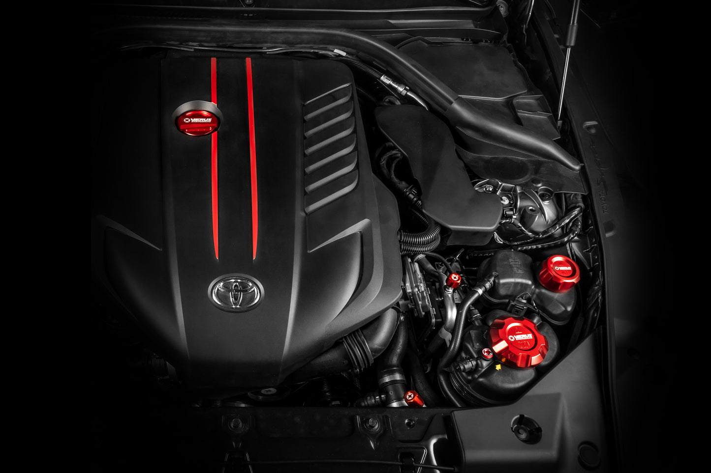 Verus Engineering Full Bay Cap + Engine Cap Set – Toyota GR Supra A90