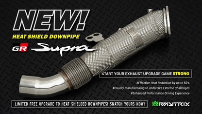Sport Cat A90 Supra Downpipe Armytrix 200 CPSI Cat Converter