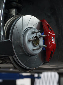 gr supra slotted brake rotor endless pads