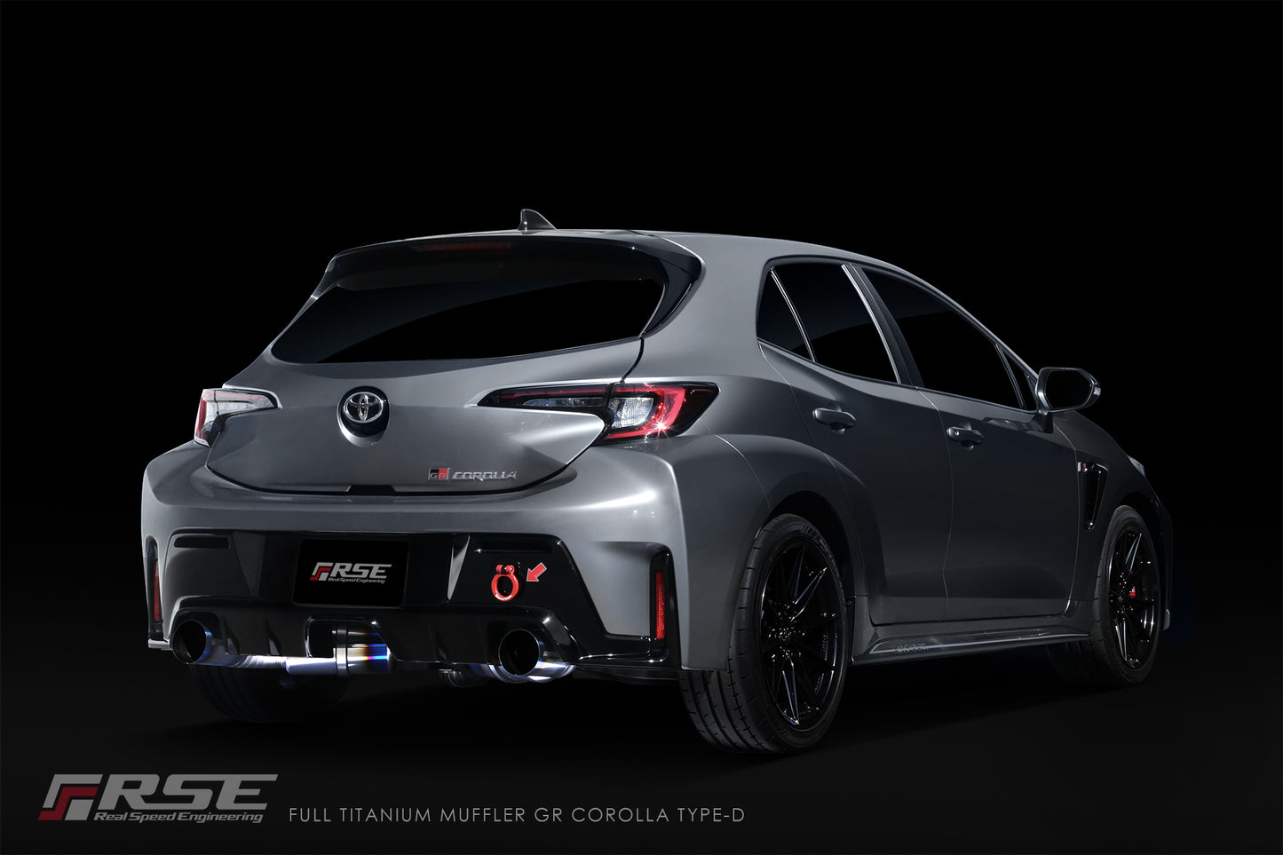 RSE FULL TITANIUM EXHAUSTS GR COROLLA TYPE-D