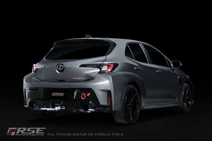 RSE FULL TITANIUM EXHAUSTS GR COROLLA TYPE-D