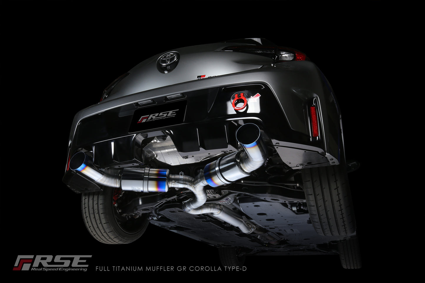 RSE FULL TITANIUM EXHAUSTS GR COROLLA TYPE-D
