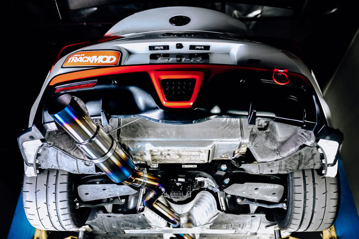 SP1-R full titanium single exit exhaust for Toyota GR Supra A90/A91