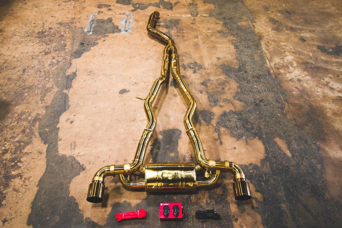 Valvetronic gold exhaust – GR Supra