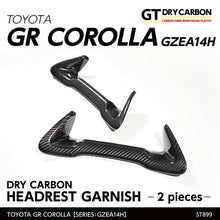 Axis Parts Dry Carbon Headrest Garnish – Toyota GR Corolla (2023+)