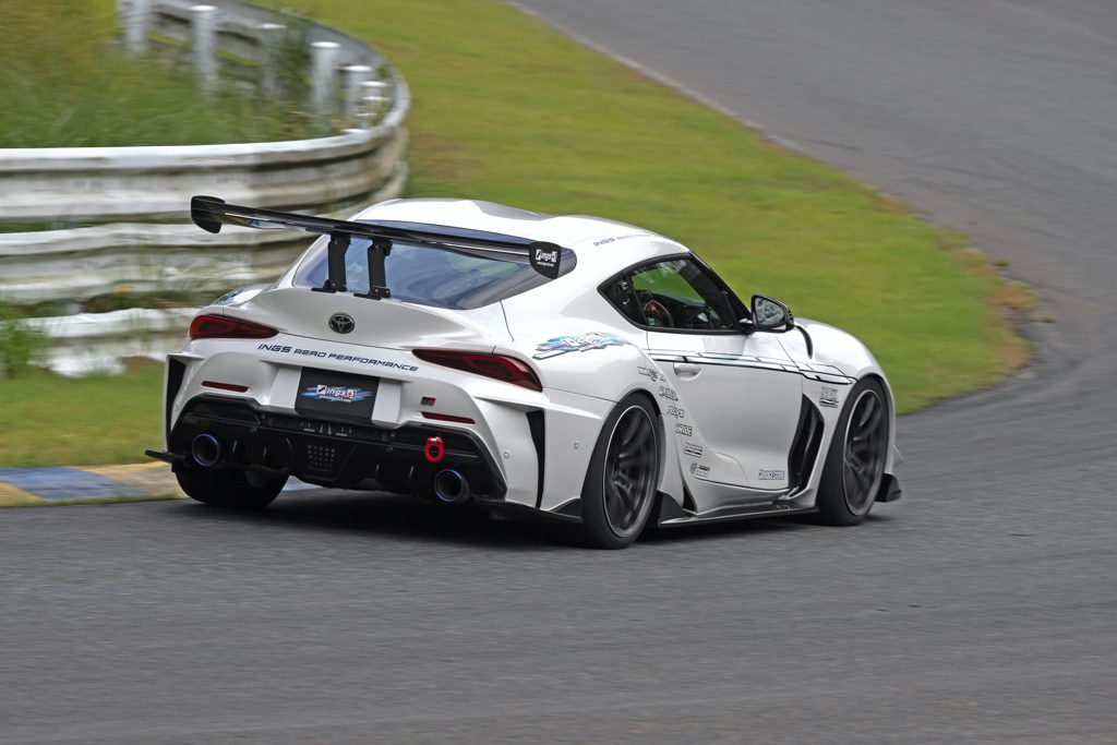 INGS N-SPEC STYLE REAR DIFFUSER BUMPER - GR SUPRA