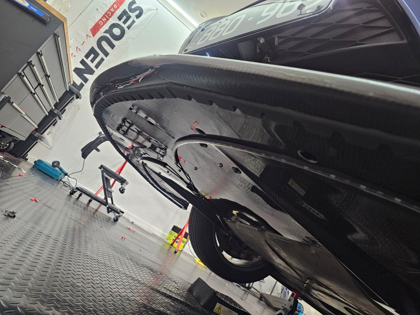 LowPro Flex Rubber Lip Guard – Prevents Scrapes on Front Splitters & Lips