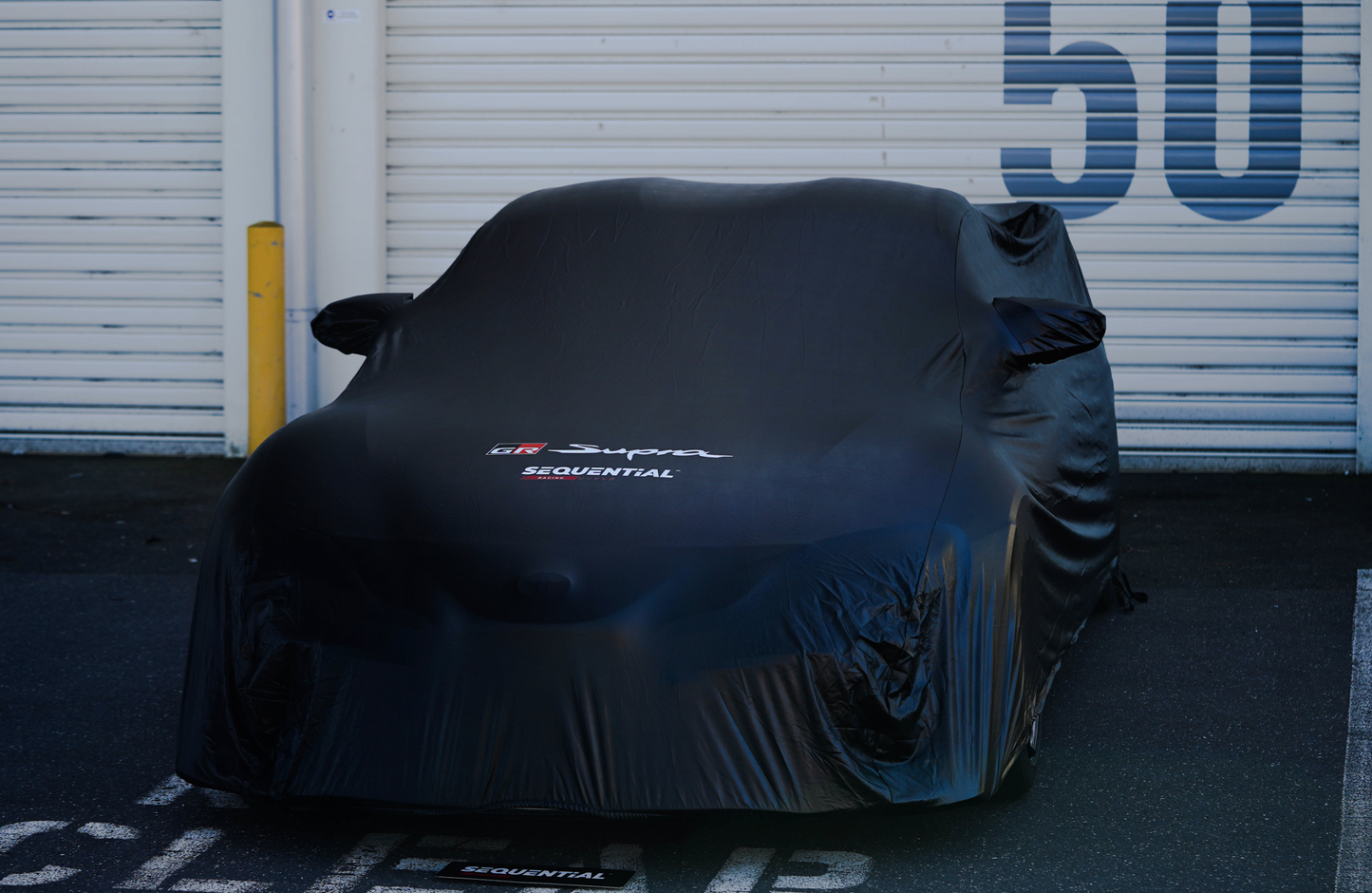 SEQUENTIAL RACING BLACK OUTDOOR CAR COVER MK5 SUPRA