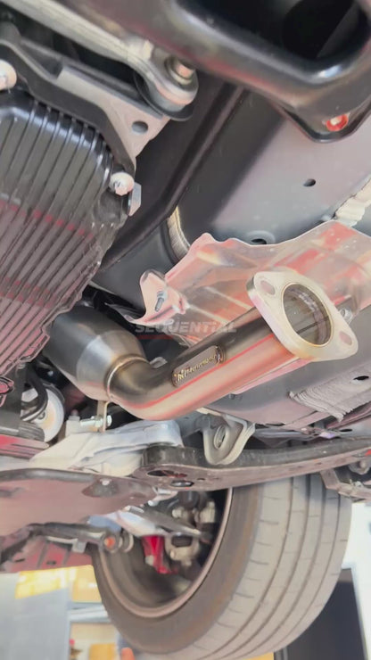 TMR Performance 2023+ Nissan Z VR30DDTT High-Flow Catalytic Converters with Gaskets