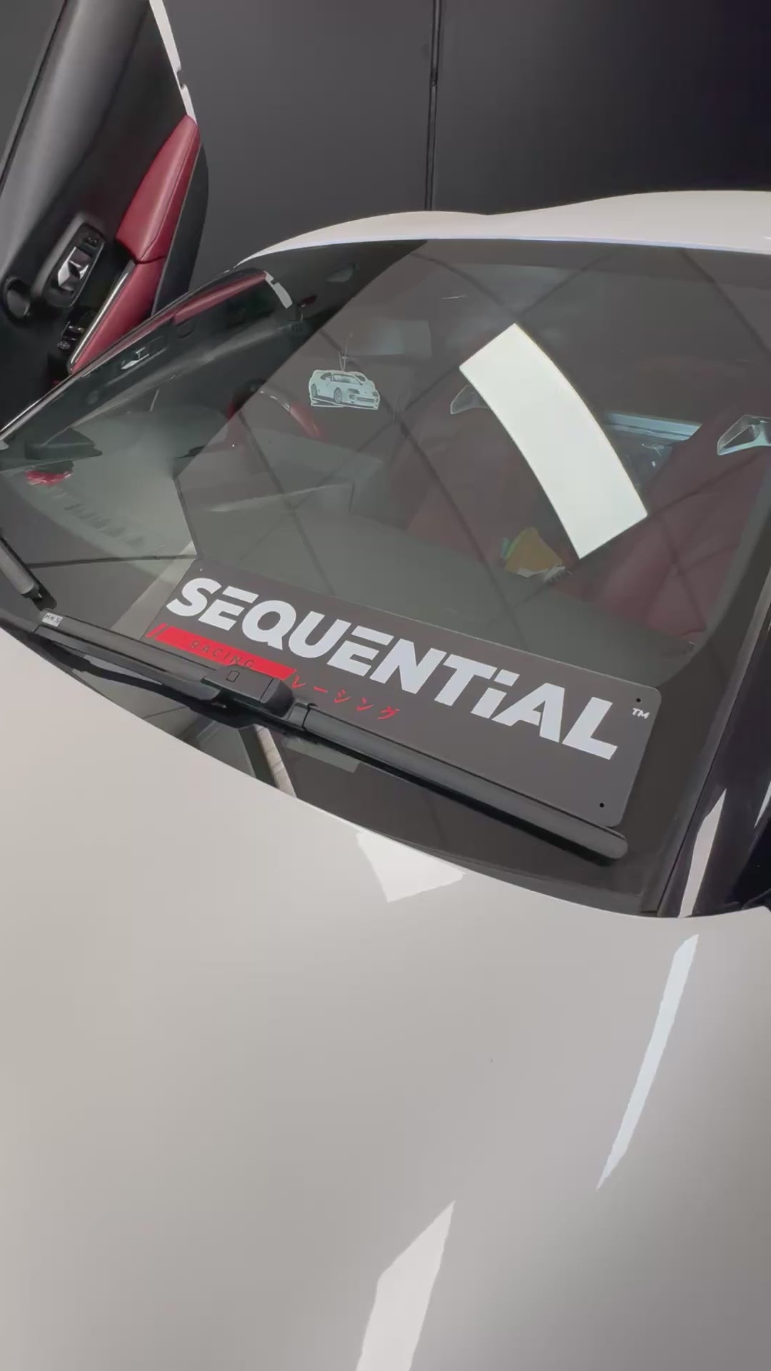 Vertical Doors GR Supra Demo Video Door Going Up