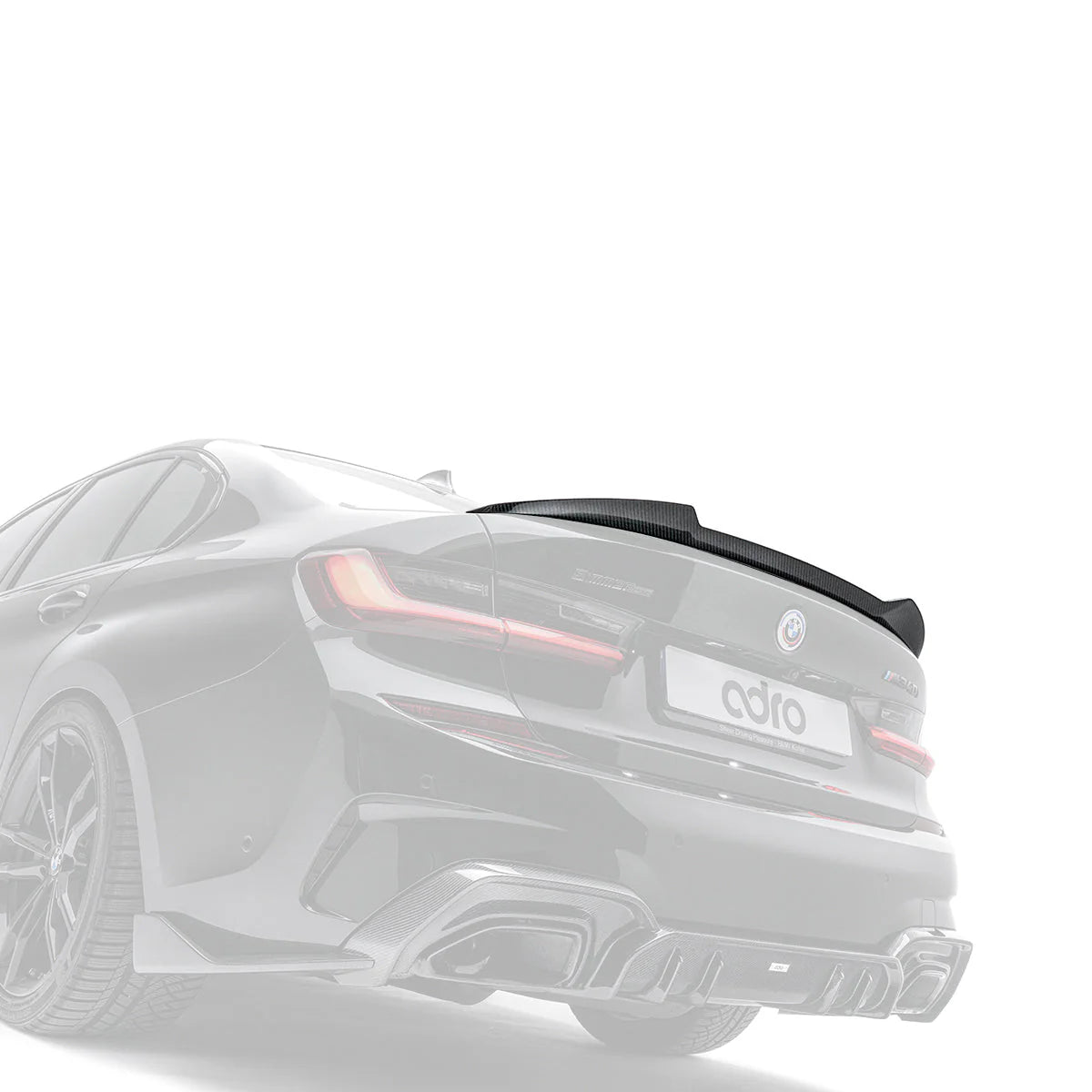 ADRO Dry Carbon Fiber Spoiler – BMW G20 M340i / G80 M3 (2019+)