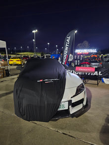 カスタムシーケンシャルレーシングサテンプレミアムインドアカーカバー