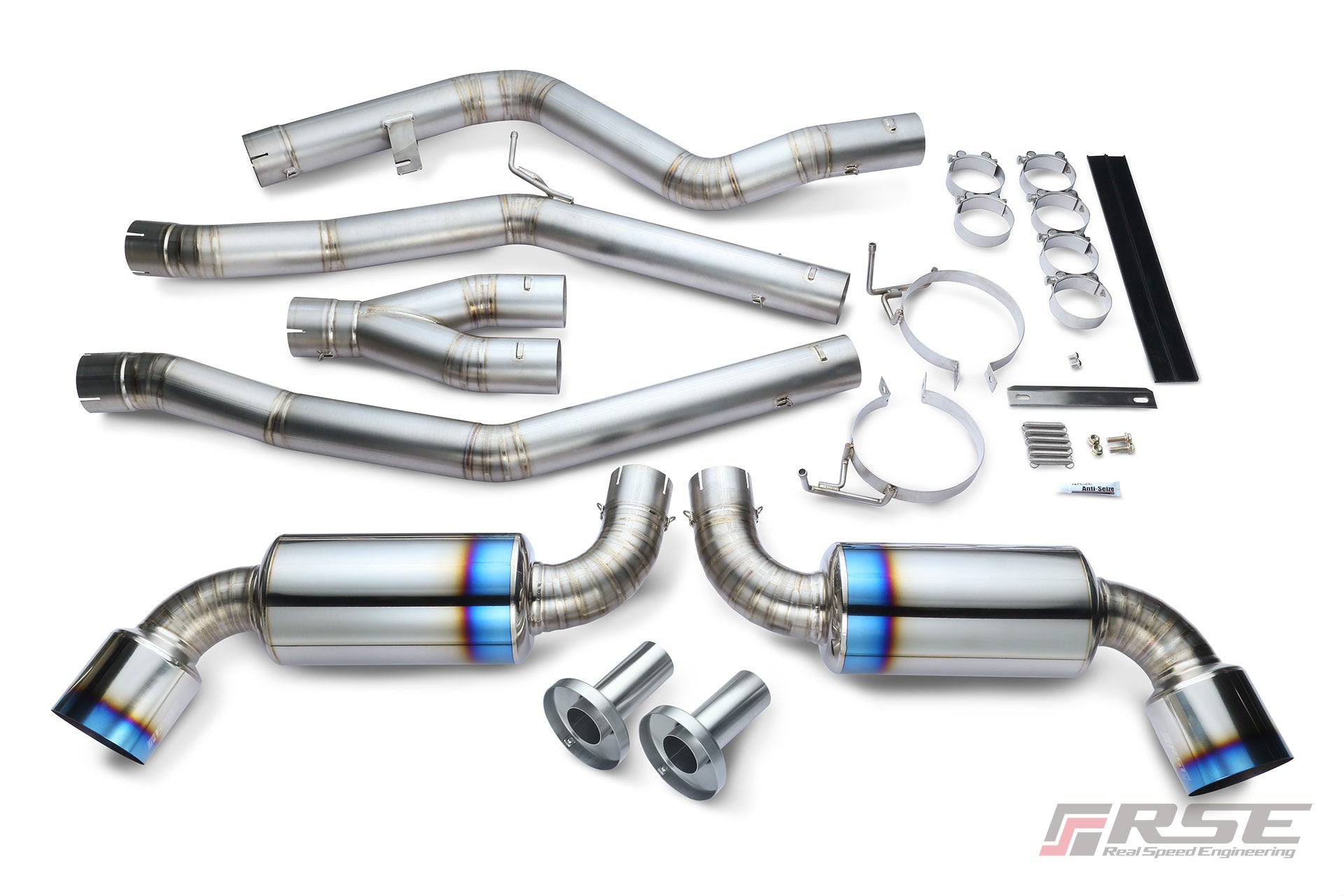 TOMEI Titanium Type-D Dual Exhaust for Toyota GR Supra A90/A91 (B58)