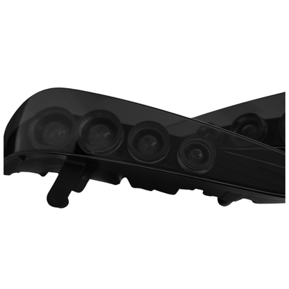 Heritage Smoked Circular LED Tail Lights for Toyota GR Supra