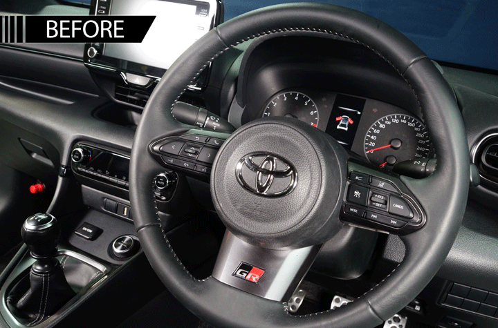 Axis Parts Dry Carbon Steering Wheel Cover Set – Toyota GR Yaris (2020+)