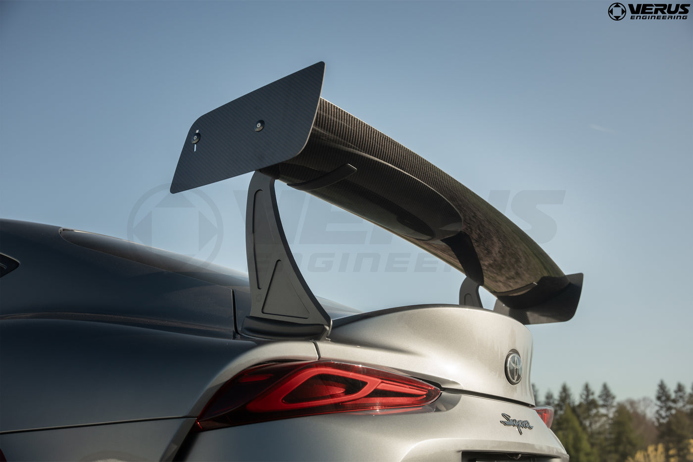 Verus Engineering UCW Swan Neck Rear Wing for Toyota GR Supra A90 (MK5)