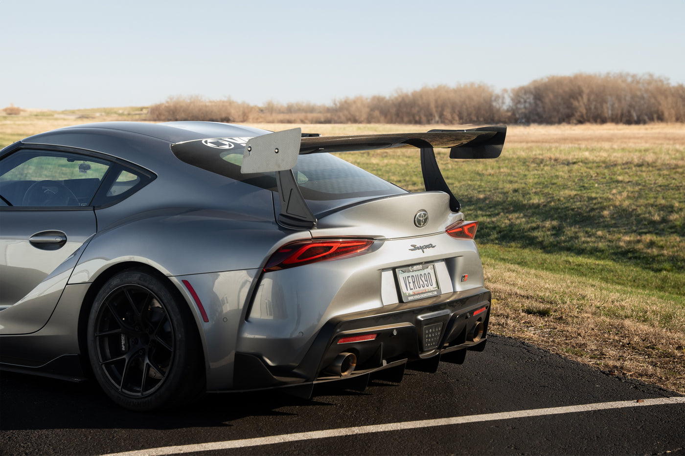 Verus Engineering UCW Swan Neck Rear Wing for Toyota GR Supra A90 (MK5)