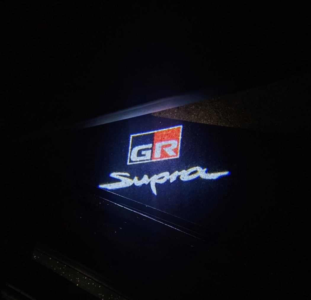 toyota supra door puddle door light