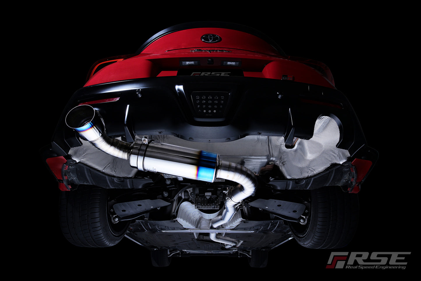 (RSE Japan) Titanium Type-R Single Exit Exhaust for Toyota Supra A90/A91
