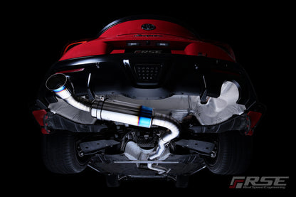 (RSE Japan) Titanium Type-R Single Exit Exhaust for Toyota Supra A90/A91