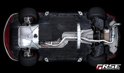 (RSE Japan) Titanium Type-R Single Exit Exhaust for Toyota Supra A90/A91