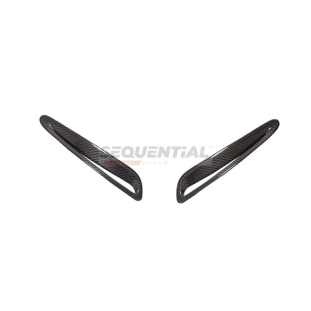 M'Z SPEED Dry Carbon Fiber Hood Vents for Toyota GR Supra A90/A91