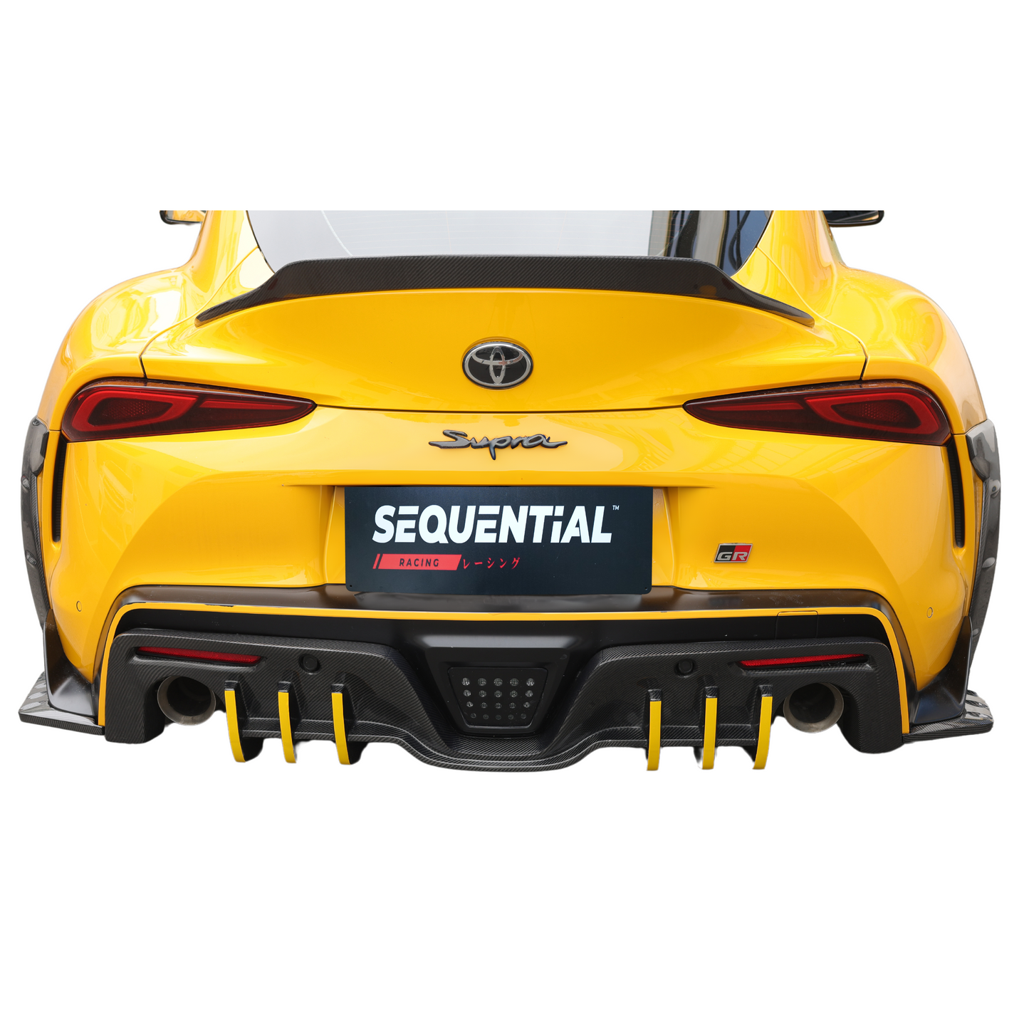 Supra Rear Lip Carbon Fibre for A90 Supra - Manta Style Design